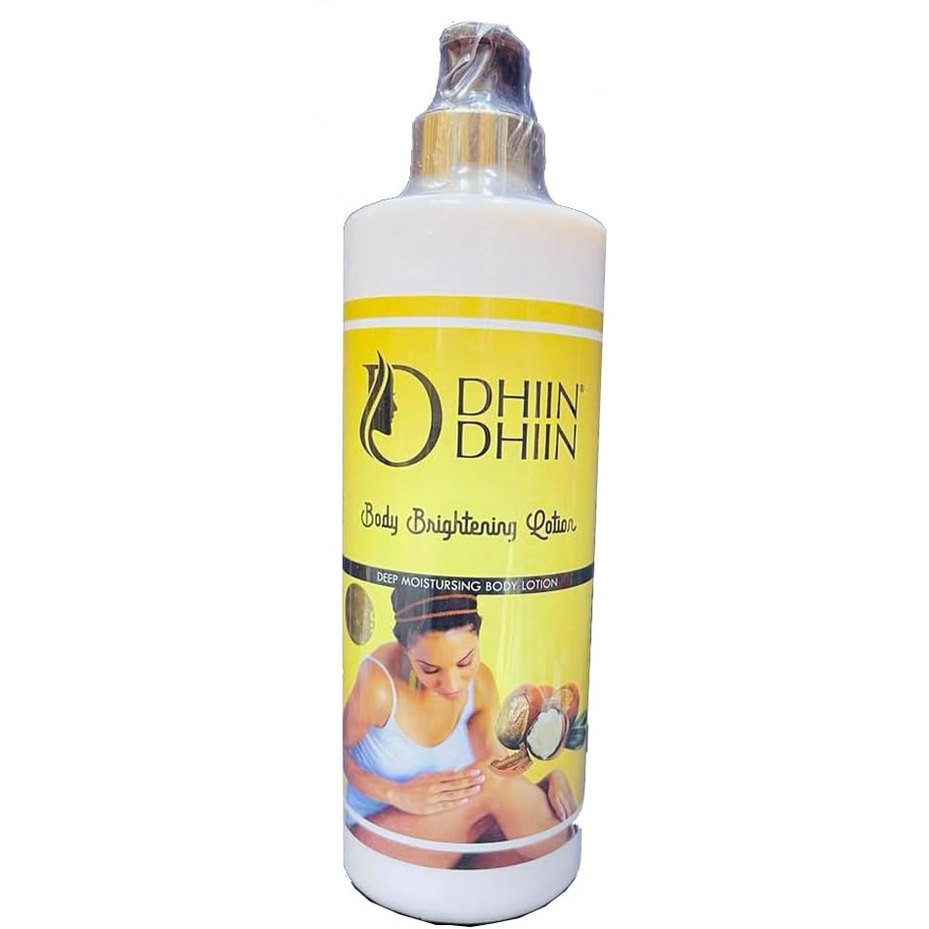 Dhiin Dhiin Body Brightening Body Lotion With Shea Butter (Shea Butter, 500ml)