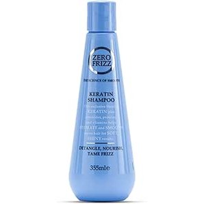 Zero Frizz Keratin Shampoo, 355 ml