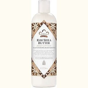 Nubian Heritage Body Lotion Raw Shea Butter for Dry Skin Paraben Free Body Lotion, 13 oz