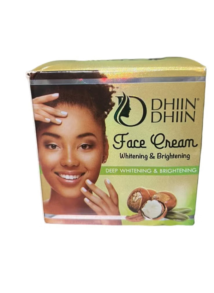 Dhiin Dhiin Deep Whitening Skin Glowing Face Cream (Shea Butter, 75g)