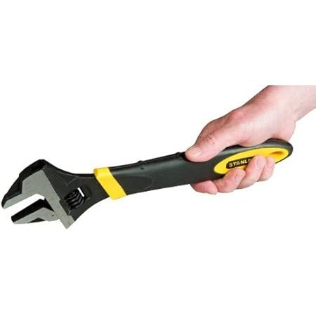 Stanley 090947 6in MaxSteel Adjustable Wrench, Blackone