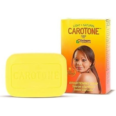 Carotone Brightening Soap, Original Collagen Formula Brightening Soap, 190g