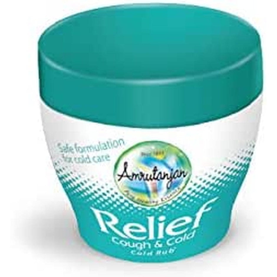 AMRUTANJAN RELIEF COUGH & COLD RUB 30 G - PACK OF 4