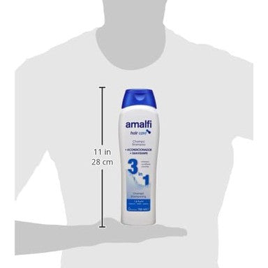 Amalfi 3 in 1 Shampoo/ Conditioner, Shampoo & Bodywash/ No Sulphates Paraben/ Quantity 750ml