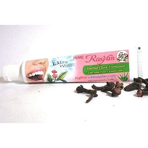 RASYAN Isme Herbal Clove Toothpaste with Aloe Vera & Guava Leaf (100g)
