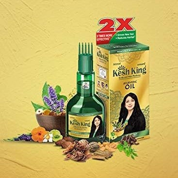 KESH KING HERBAL AYURVEDIC HAIR OIL FOR HAIR GROWTH 100 ML
