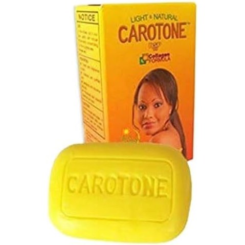 Carotone Brightening Soap, Original Collagen Formula Brightening Soap, 190g