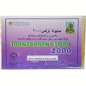 Pureform Transparent Soap 2000 For Body, 135 Gm