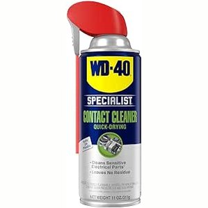 WD-40 Specialist Electrical Contact Cleaner Spray - Electronic & Electrical Equipment Cleaner. 11 oz. (Pack of 6)