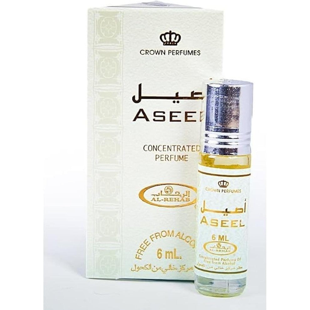 Aseel by Al Rehab for Men & Women - Concentrated Perfume, 6ml