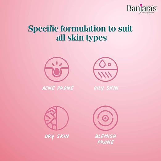 Banjara's Rose Water Gel | Oil Free Hydrating Spray Mist with Rose petal Extracts | Clears Impurities, maintains skin pH levels, Helps tighten pores | For Skin, Face,200 ml (100 ml X 2 Pack)
