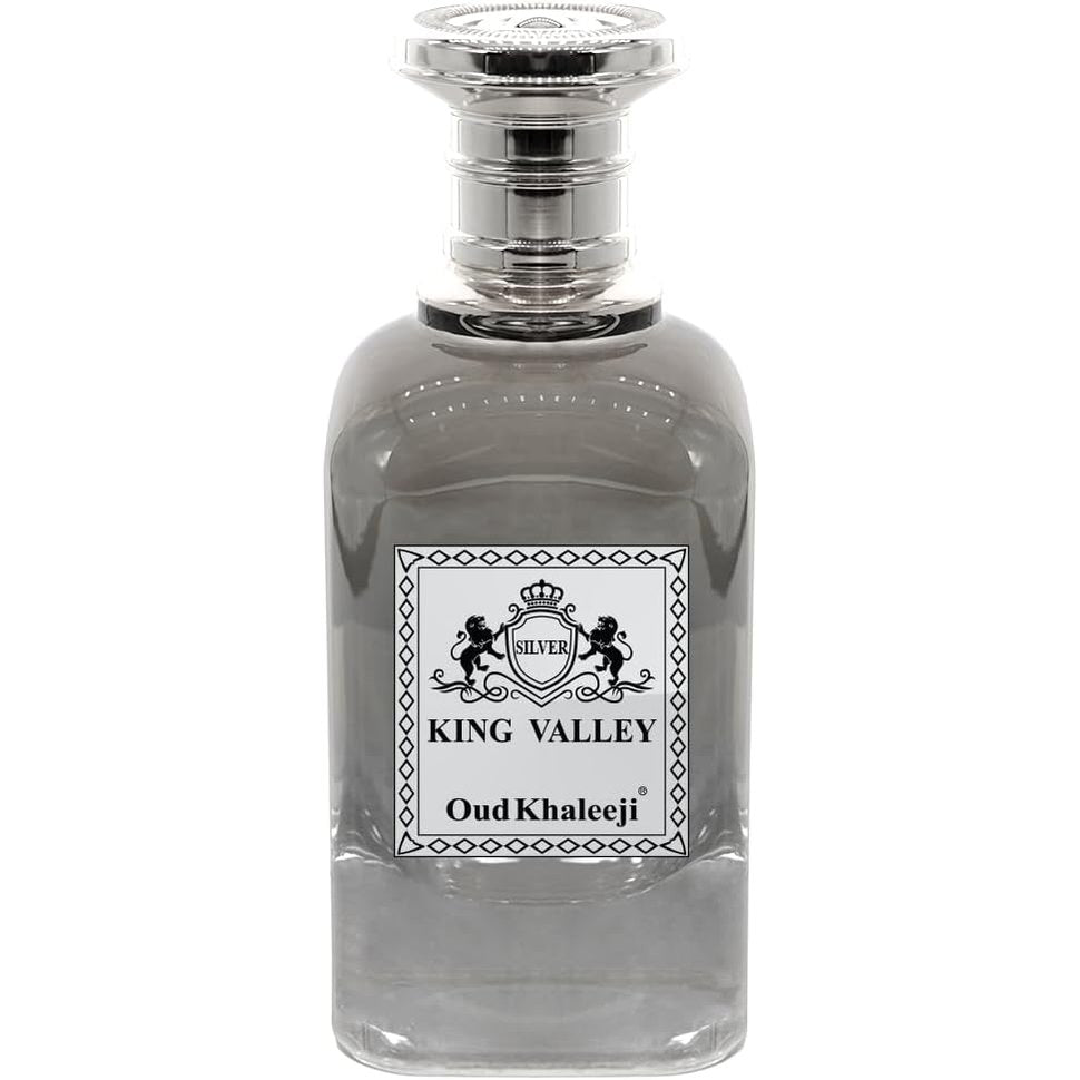 Oud Khaleeji KING VALLEY SILVER EDP 100ml Perfume - A Silver Symphony of Opulence, Elegance, and Timeless Fragrance