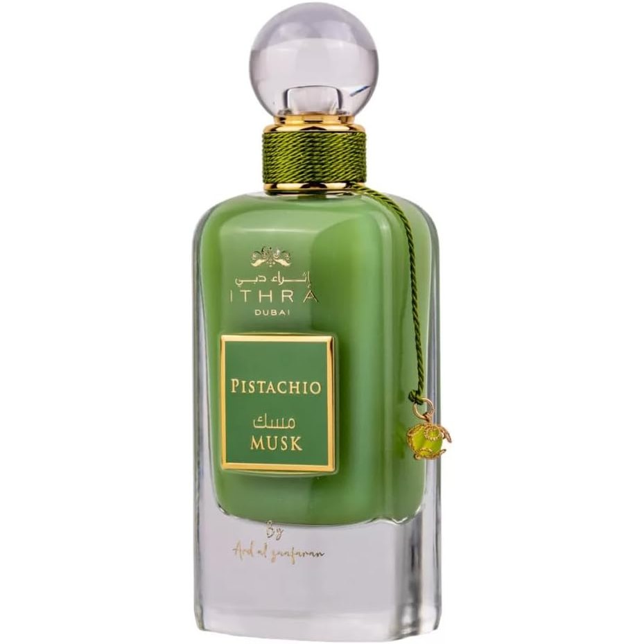Ard Al Zaffran Pistachio Ithra Dubai Musk Collection Eau De Parfum for Unisex 100 Ml