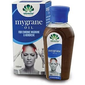 Pankajakasthuri Mygrane Oil for Chronic Migraine and Headache - 100 ml