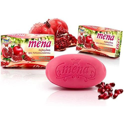 Mena Herbal Soap Pomegranate and Collagen