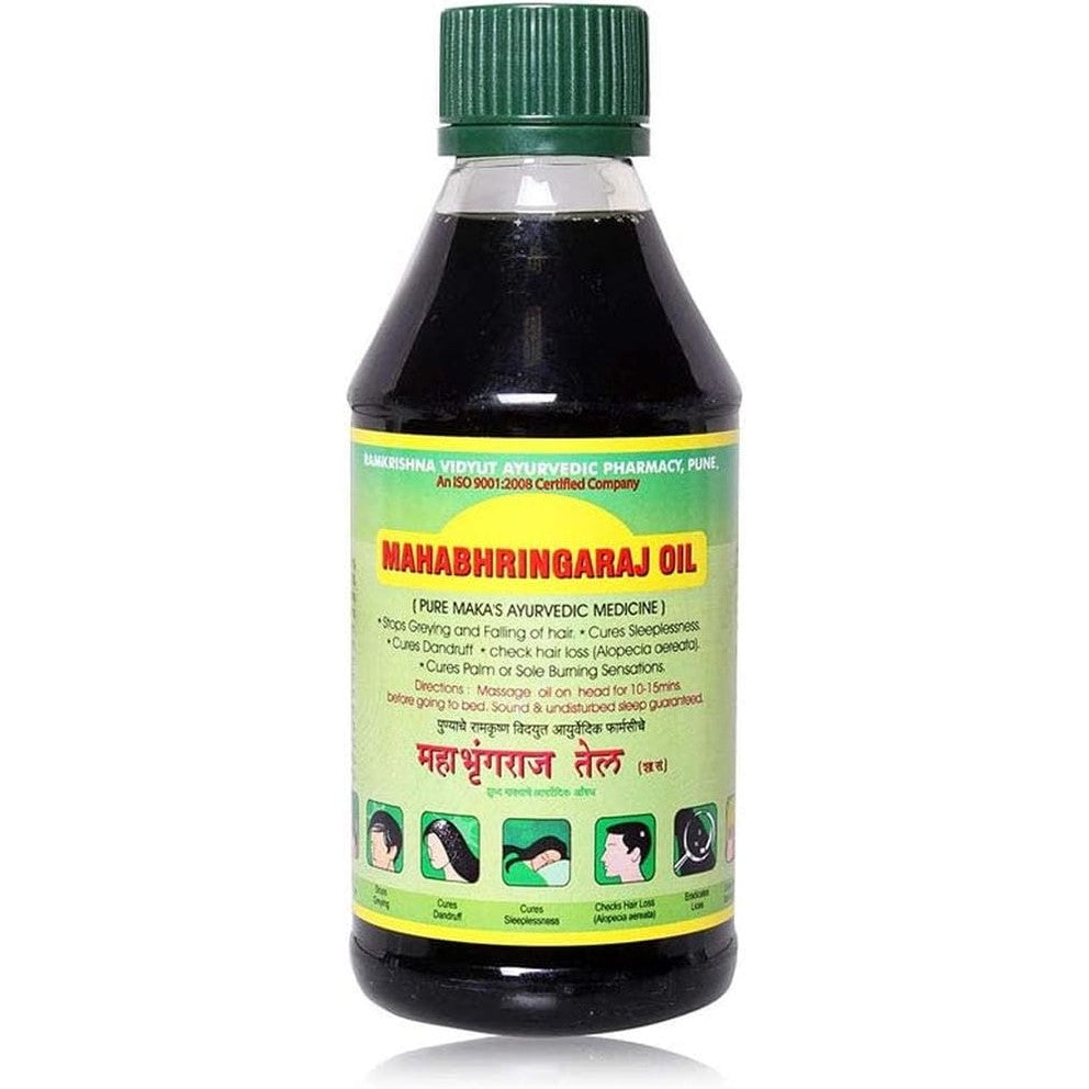 Mahabhringraj Ramakrishna Pharma Scalp Massaging Oil, 200 ml