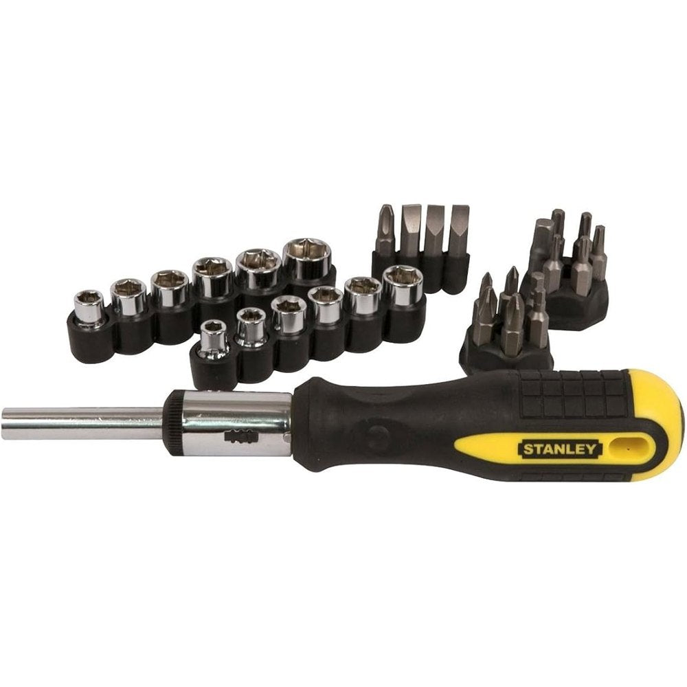 Stanley 054925 Ratchet Screwdriver Set (29-Pieces)
