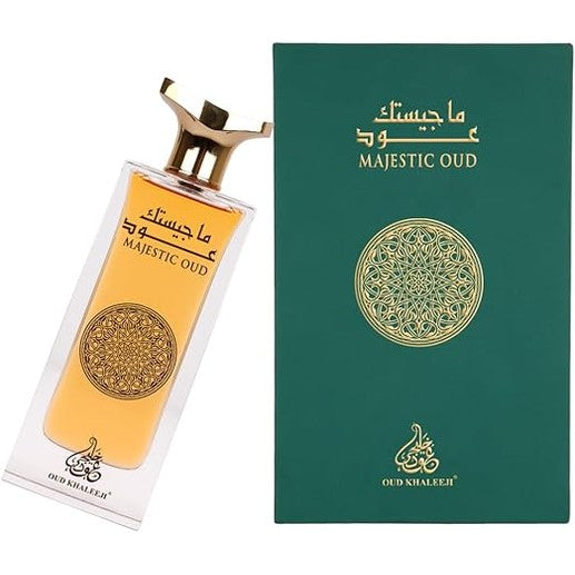 Oud Khaleeji MAJESTIC OUD 100ml Perfume EDP - A Majestic Symphony of Opulence, Elegance, and Captivating Fragrance