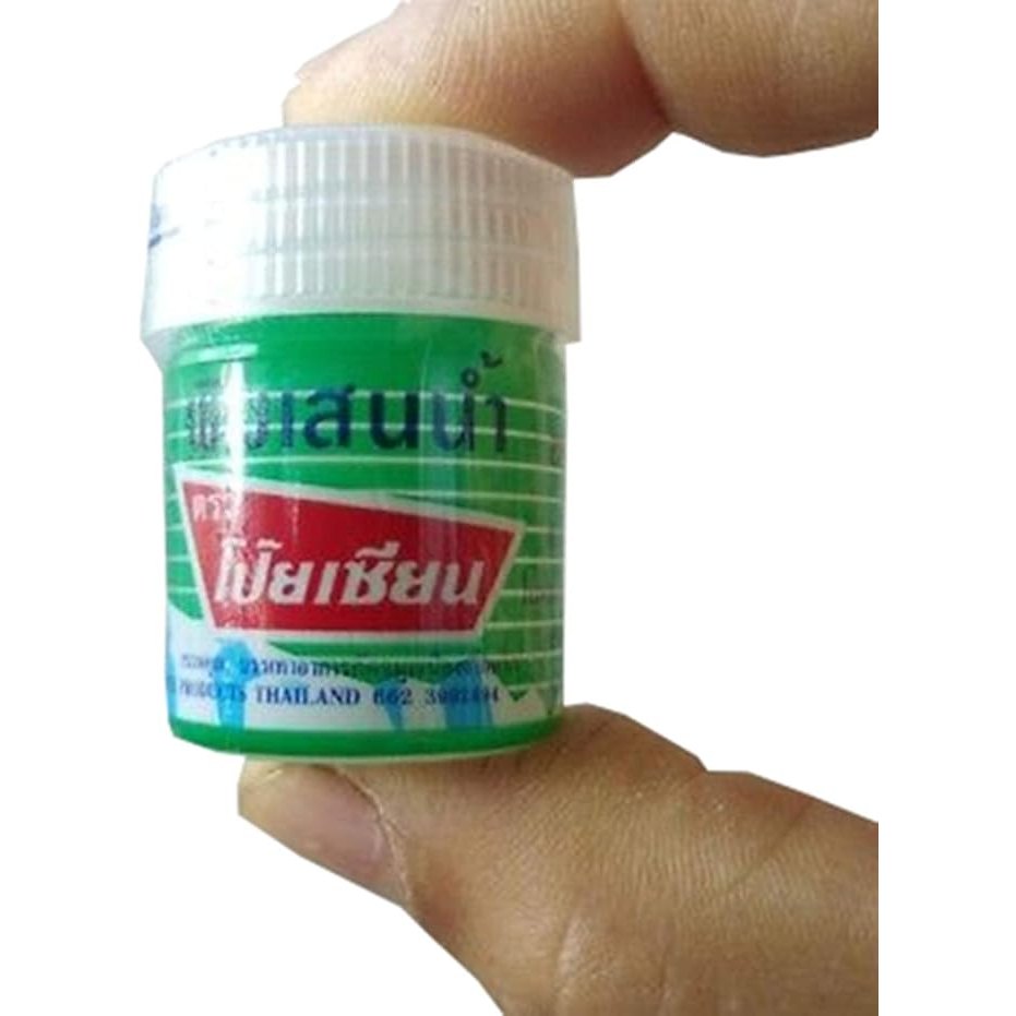 Selva fRONT Poy Sian Pim-saen Balm Oil Aroma Refresh Inhalant Gel Health Thai Herbal Herb 8 cc. (Pack of 3)