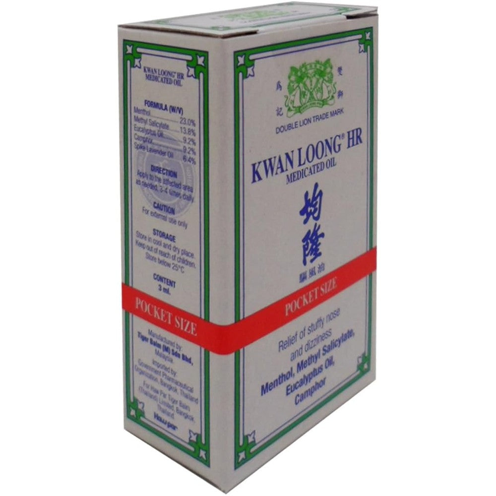 KWAN LOONG HR 3 ML MEDICATED OIL