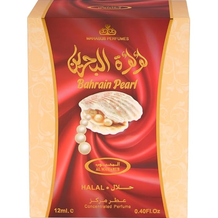 Oud Khaleeji ATTAR BAHRAIN PEARL 12ml Perfume Oil - A Radiant Essence of Elegance and Luxury