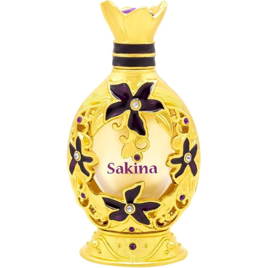 Naseem Sakina Attar Perfume Oil 20ml - Subtle Eau De Parfum for Men & Women - Long-Lasting Luxury Fragrance, Elegant Scent for Daily Wear & Special Occasions