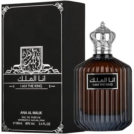 Ard Al Zaffran Ana Malik (I Am The King) Eau De Parfum for Men 100 ml