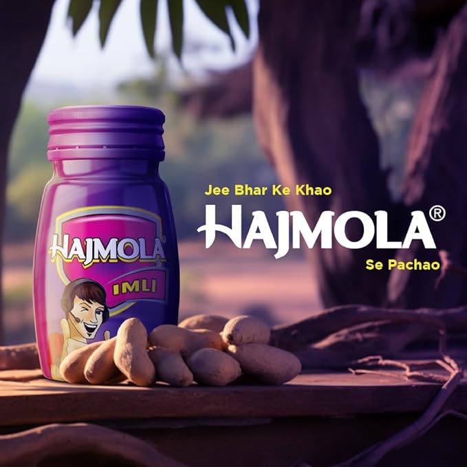 Dabur Hajmola Tasty Digestive Tablets (Imli Flavour) - 120 Tabs | Healthy, Tasty & Chatpata | Ayurvedic Tablets For Improved Digestion | Relief From Flatulence