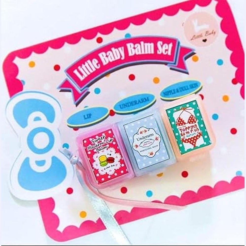 Little Baby Balm Set 3in1