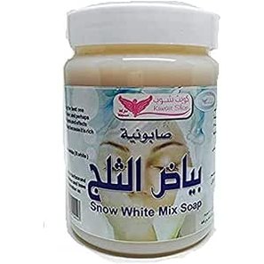 Kuwait Shop Snow white soap, , 500g