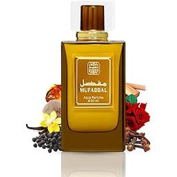 Naseem Muffadal Aqua Parfume 80ml - Subtle Tone Eau De Parfum for Men & Women - Fresh, Elegant Scent Offering Long Lasting Fragrance - Perfect for Both Daily and Formal Wear