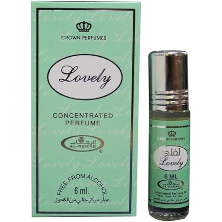 Al Rehab Lovely Perfumes Oil, 6 ml (.2 oz)