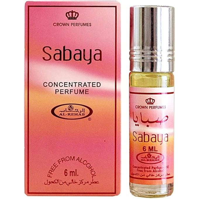 Al Rehab Sabaya Perfume Oil - 6 x 6ml