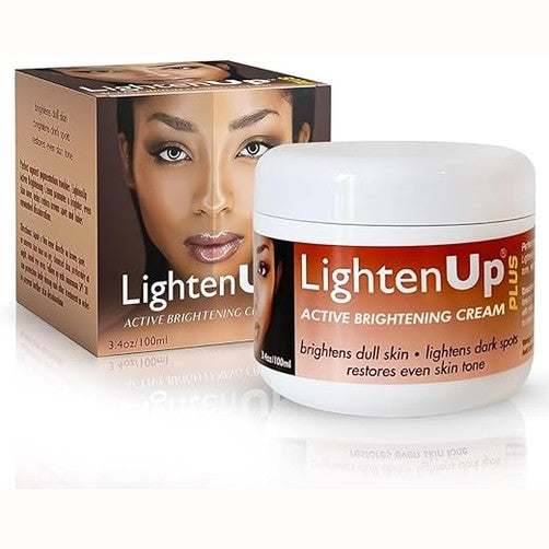 OMIC LightenUp Plus, Skin Brightening Cream – 3.4 fl oz / 100ml – Daily Moisturizing Cream, Helps Uneven Skin Tone