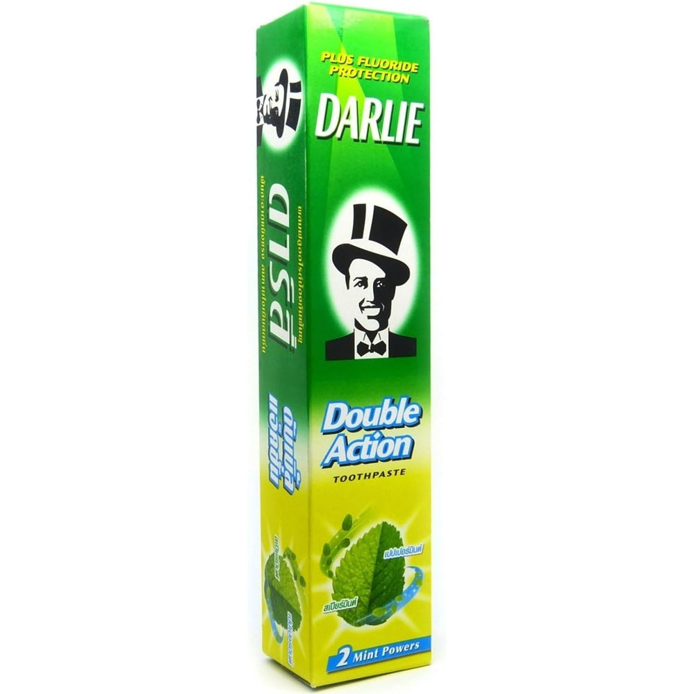 Darlie Double Action Toothpaste with Fluoride 35 gram Travel Size Pack of 12