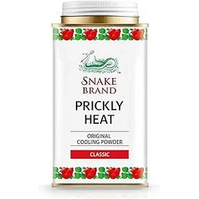 Snake Brand Prickly Heat Cooling Body Powder Classic 140g (Pack of 1)