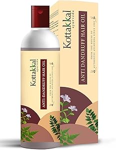 Kottakkal ayurveda® Anti Dandruff Hair Oil | No Artificial Colour & Fragrance | Paraben & Sulphate Free - 150 ml