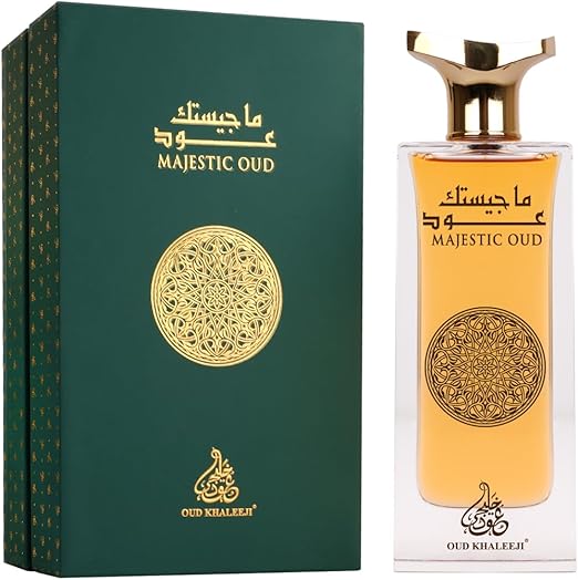 Oud Khaleeji MAJESTIC OUD 100ml Perfume EDP - A Majestic Symphony of Opulence, Elegance, and Captivating Fragrance