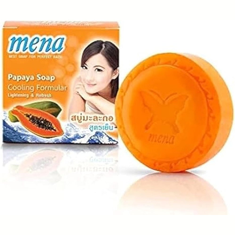 Mena Herbal Papaya Soap 150g+2