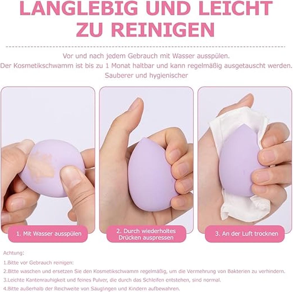 23 pieces makeup sponge powder sponge foundation sponge cocealler sponge