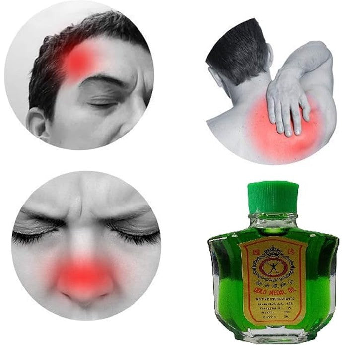 Gold Medal Man's brother Medicated oil 25ml Fresh one (Pack of 6)