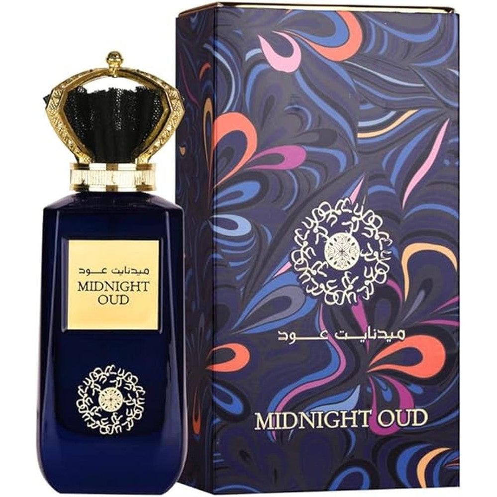 Ard Al Zafraan Midnight Oud Perfume, Perfume for Unisex, 100 ml