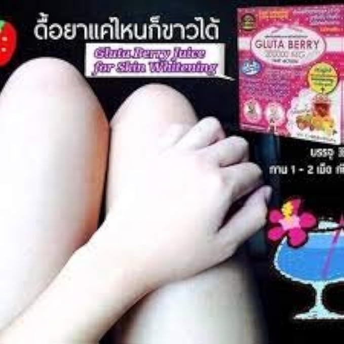 Gluta Berry 2Box 200000 mg Drink PUNCH skin food Reduce freckles Whitening Skin Fast action 10pcs./Box. …