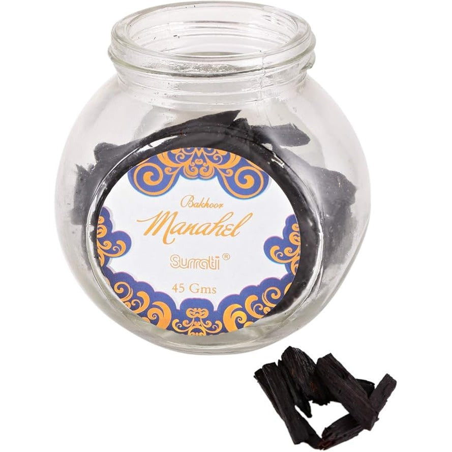 Surrati Bakhoor Manahel - Unisex, Oud, 45g