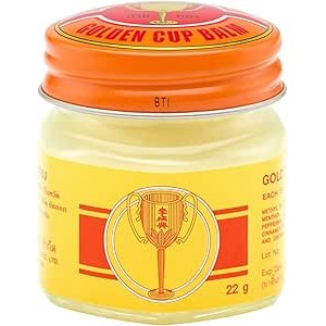 N MARKET Thailand Golden Cup Balm 22g (3 Pack)