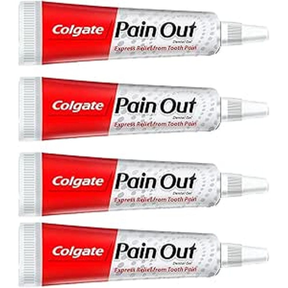 Colgate PainOut - Gives Express Relief From Tooth Pain - 10 ml (Pack of 4)