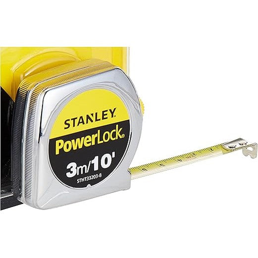 STANLEY - POWER LOCK : Tape Measure - 3M/10"