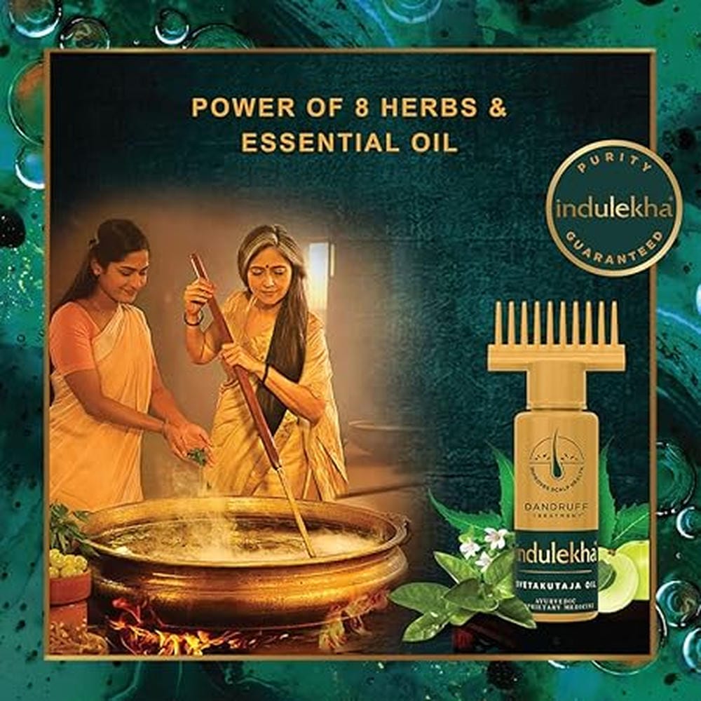 Indulekha Svetakutaja (Dandruff Treatment) Hair Oil 100ml