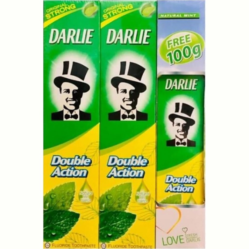 Darlie Toothpaste Double Action 225g (Twin Pack)