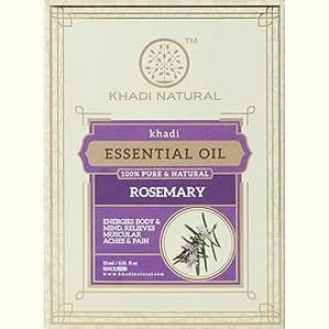 Khadi Natural - Ayurvedic Rosemary Essential Oil, 10ml